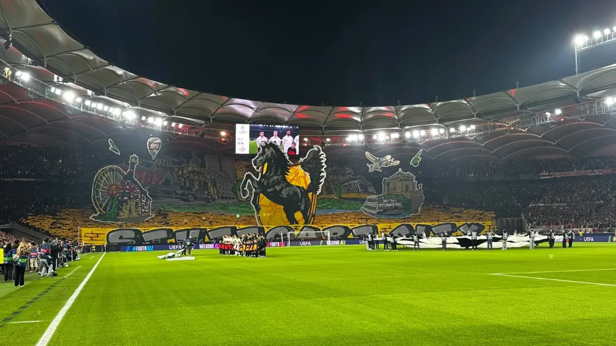 STUTTGART CITY - Choreo der VfB-Fans.