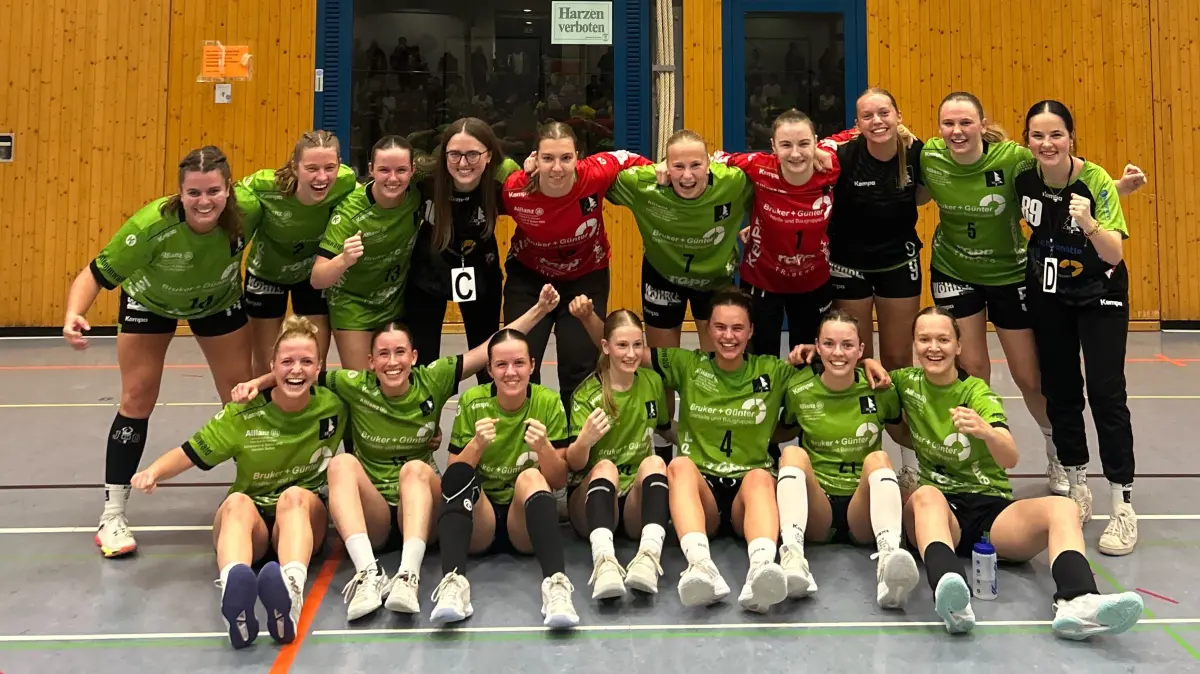 Grund zur Freude hatten die Frauen der SG Hornberg/Lauterbach/Triberg nach dem Derbysieg bei der SG Gutach/Wolfach.