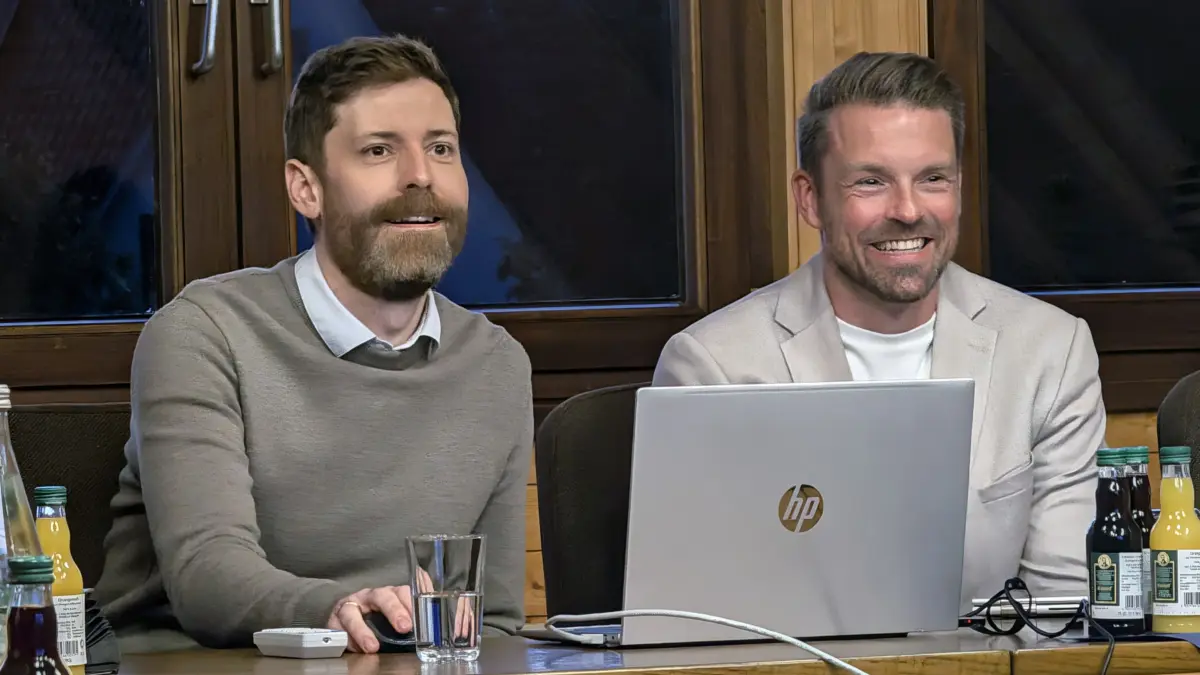 Mario Schneider (links) und Patrick Kuhn.
