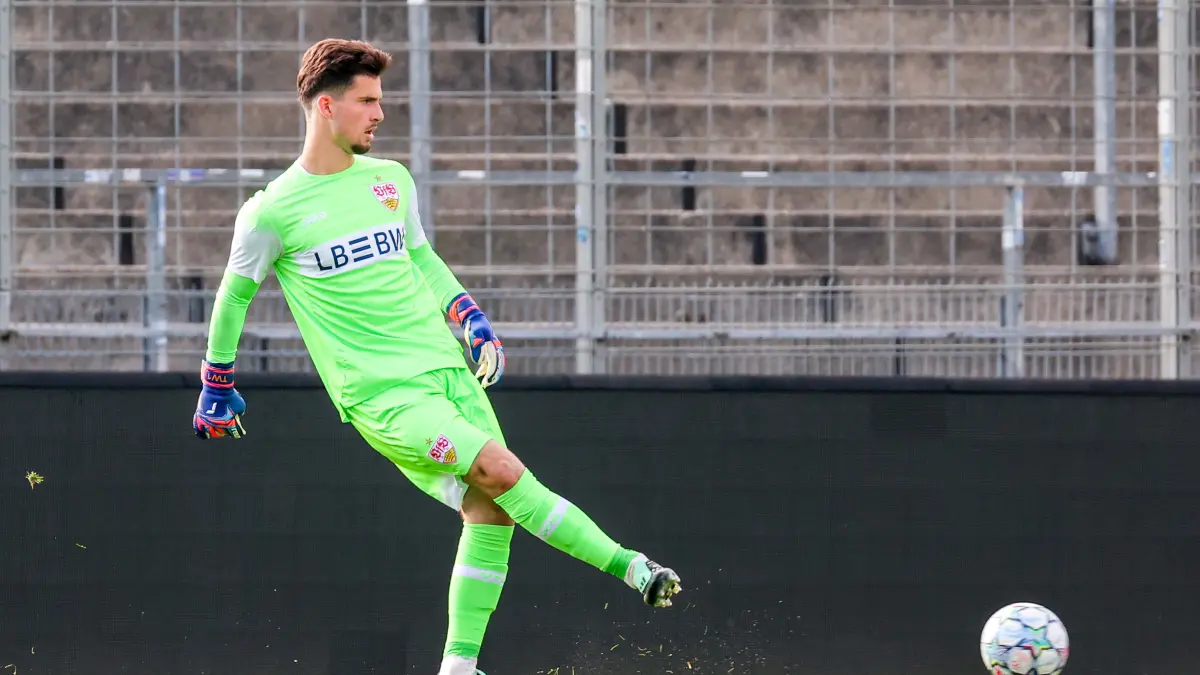 Impressionen vom Youth-League-Spiel der VfB-U19 gegen Atletico Madrid