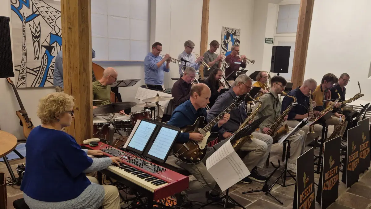 Das Desert Jazz Orchestra begeisterte das Publikum