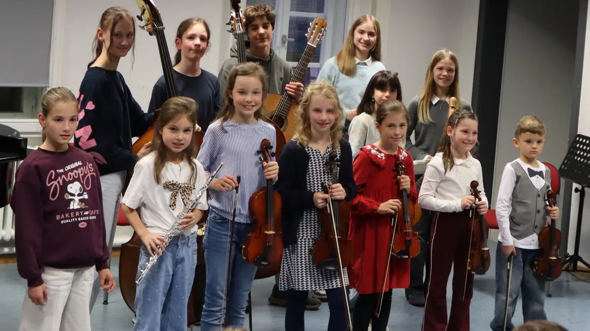 Die Musikschüler der Talentbühne