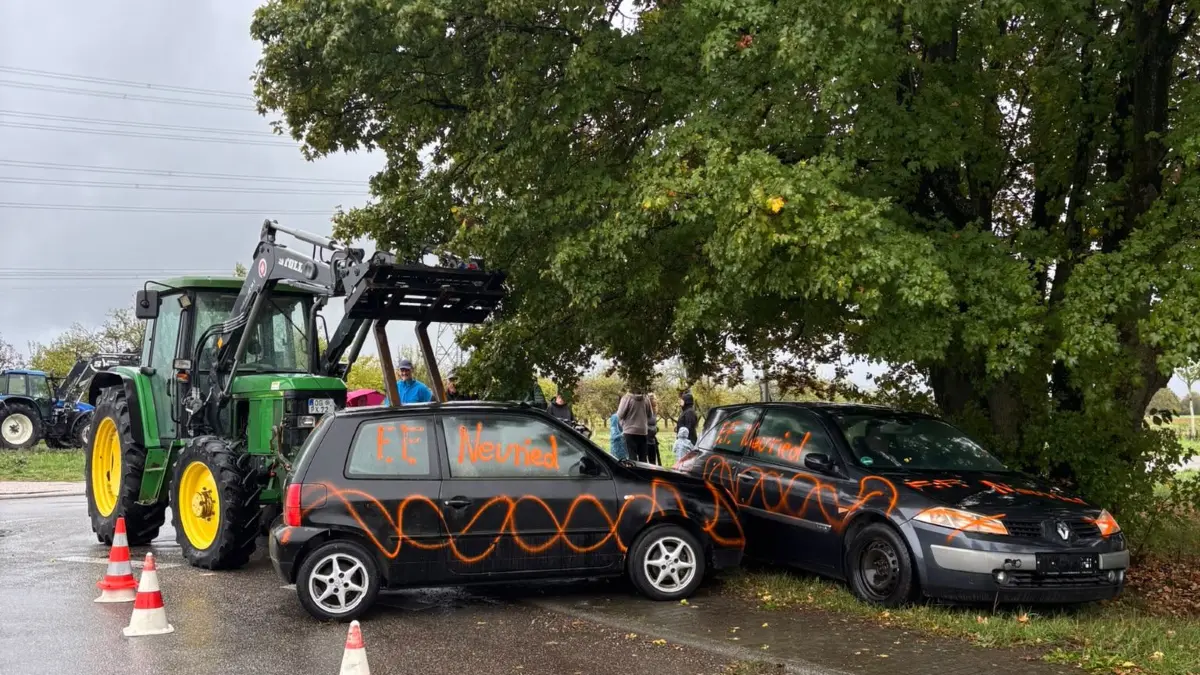 Die herbstübung in Neuried