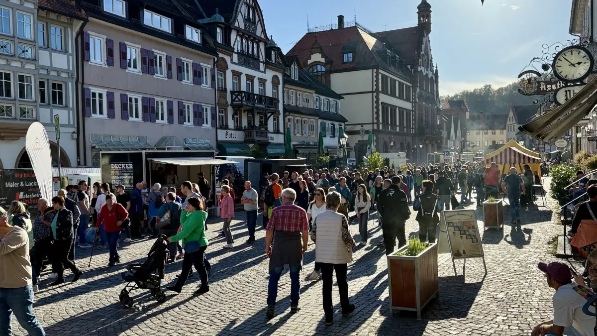 Der Wolfacher Herbst ist einer der Höhepunkte im Veranstaltungskalender der Stadt.