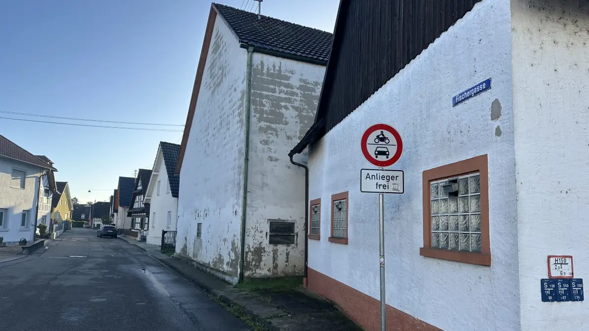 In der Fischergasse in Altenheim ist ein Bauvorhaben geplant, das bei den Anwohnern auf großen Unmut stößt.