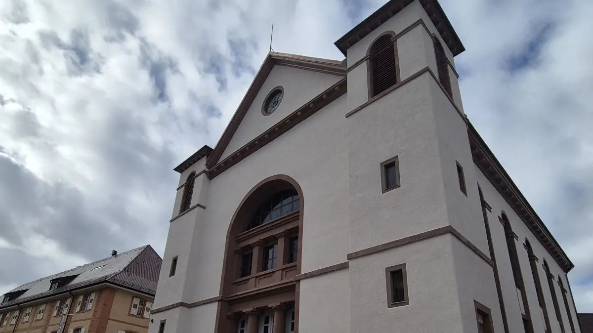 Im Herzen Lörrach: die Stadtkirche