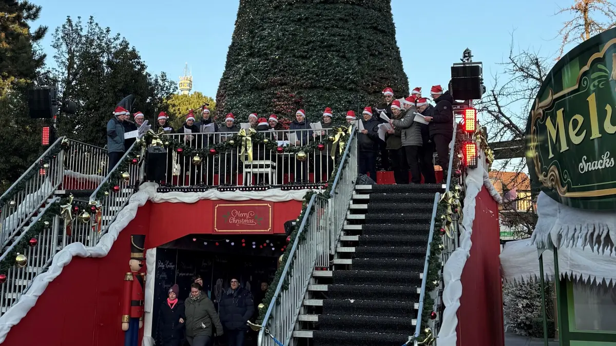 Chorauftritt im Europa Park
