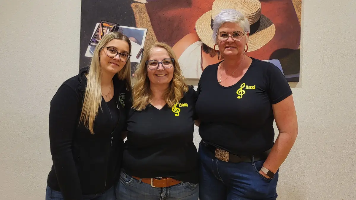 Das Vorstandsteam der Stadtkapelle Blumberg mit Madeleine Weber, Liana Greitmann und Susanne Freitag hat eine neue Idee, die Vorweihnachtszeit in Blumberg etwas attraktiver zu machen.