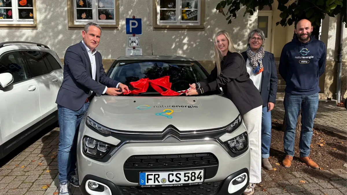 Bei der Einweihung in Langenau (von links): Dirk Harscher, Dinah Frey, Martina Hinrichs und Nils Brendlin-Hoesch