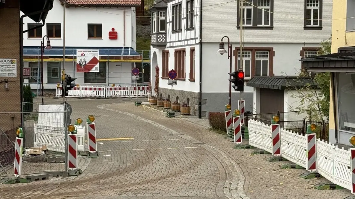 Fußgängerampel Schonach