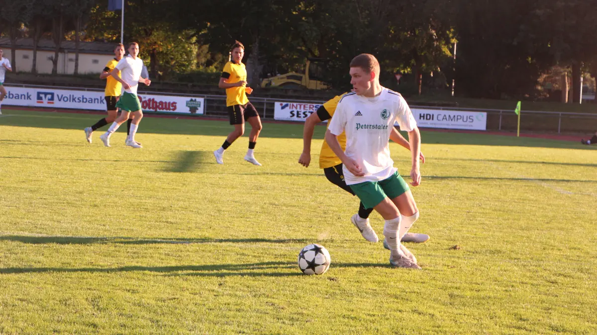 Silas Armbruster erzielte den 1:1-Ausgleich für den SV Schapbach.