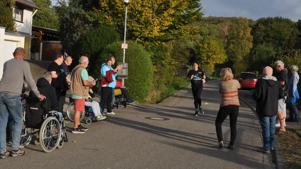 Thomas Gubisch aus Mappach absolvierte den Herbstlauf als Bester.