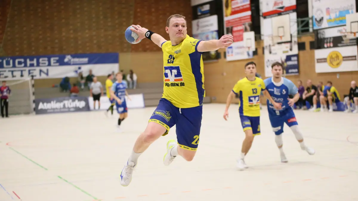 Nicolas Haas verwandelte einen Tempogegenstoß für die SG Gutach/Wolfach