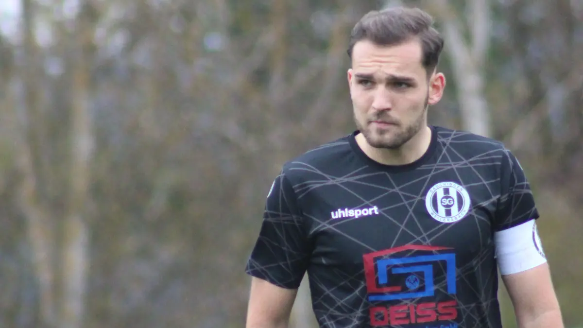 Kapitän Benedikt Laufer erzielte für die Gastgeber das 2:0.