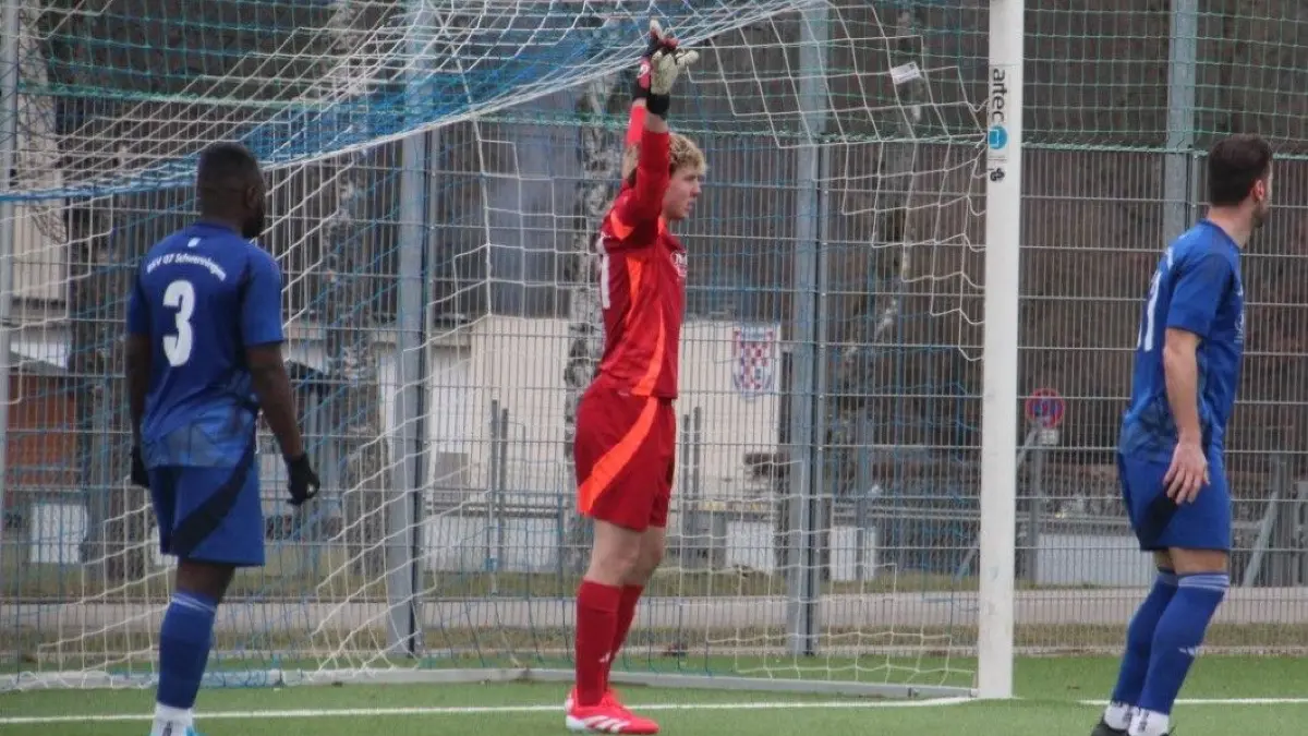 BSV-Torwart Kilian Dinger war ganz stark und feierte zurecht einen „Shut-out“.