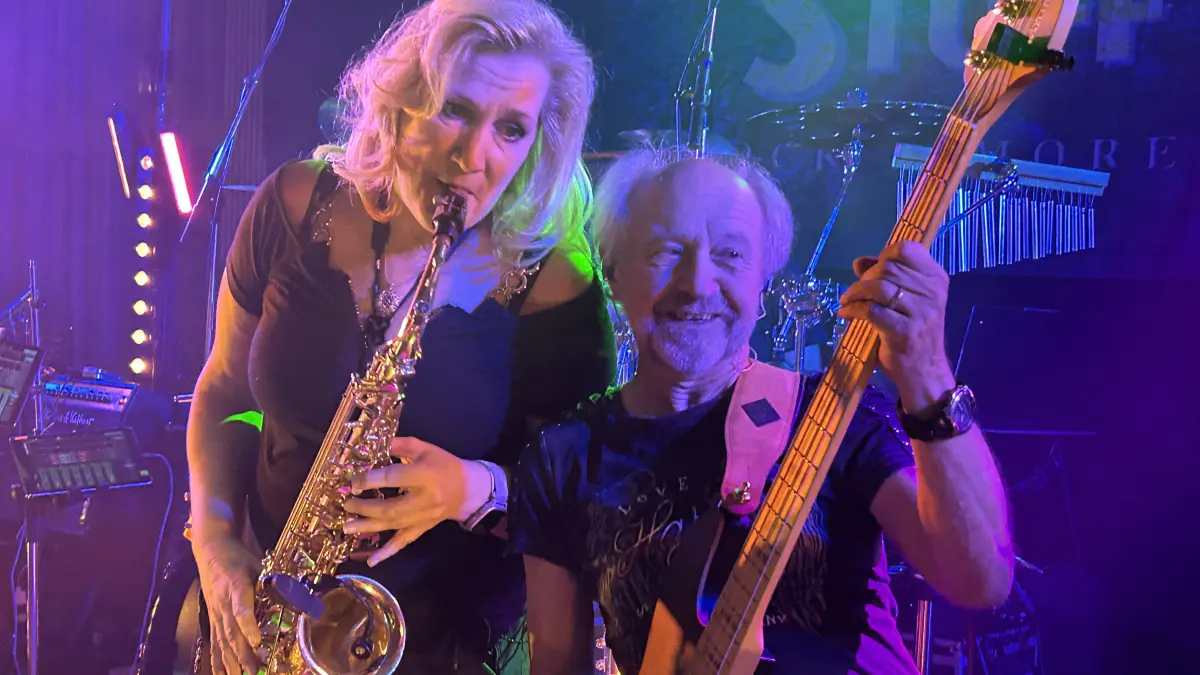 "Blue Stuff" präsentierte sich bei der Rock-Oldies-Night in Bestform.