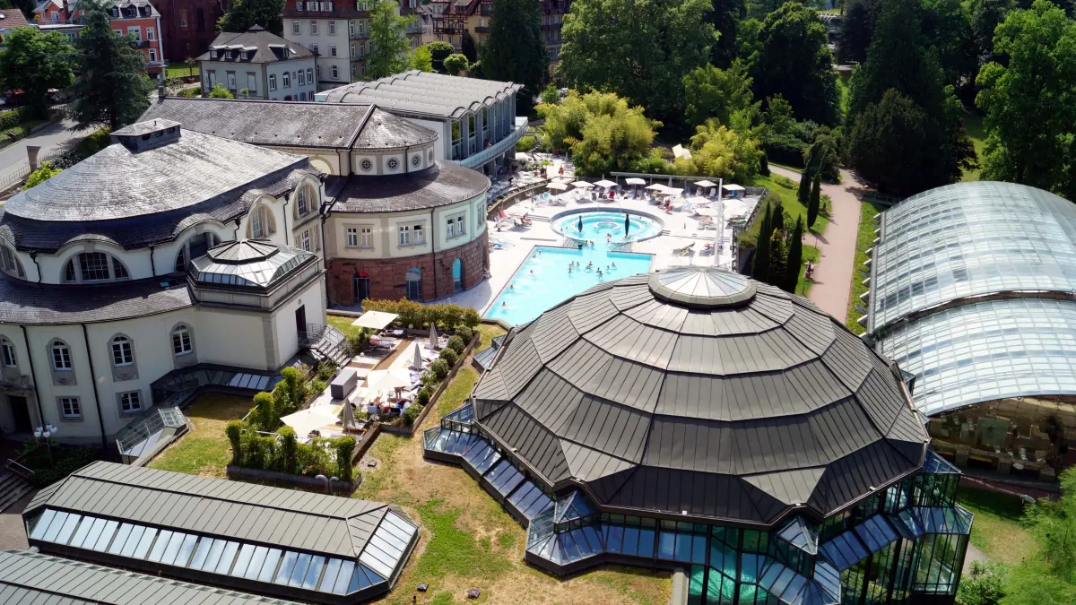 Die Cassiopeia Therme in Badenweiler