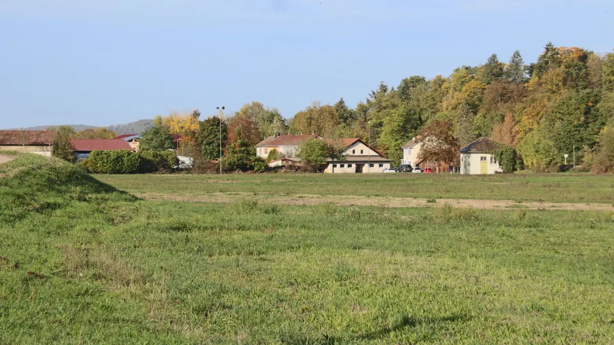 Entwicklungsfläche für Gewerbe bietet die Gemeinde Steinen in der „Bäumlematt“. Die Planung dafür ist auf dem Weg.