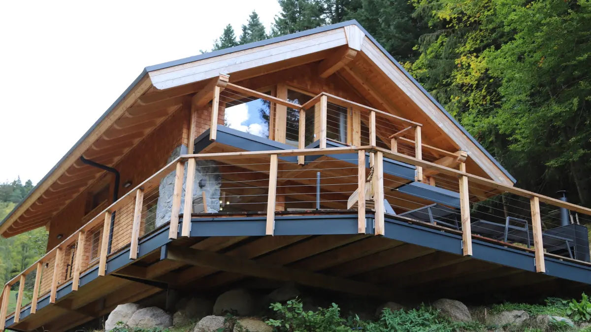 2: Das neueste Chalet ist dieses – Haus „Teufelsfelsen“