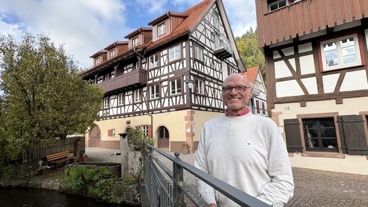 Ansgar Fehrenbacher fühlt sich in der neuen Umgebung schon wohl.