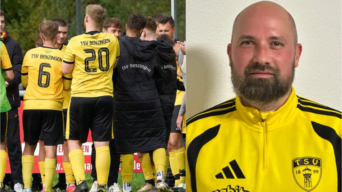 Für Trainer Eduard Stefanuti (re.) vom TSV Benzingen II steht Fairplay an erster Stelle.