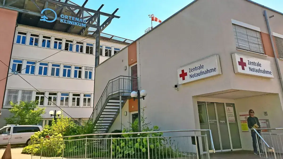 Die Notaufnahme im Ortenau-Klinikum in Offenburg