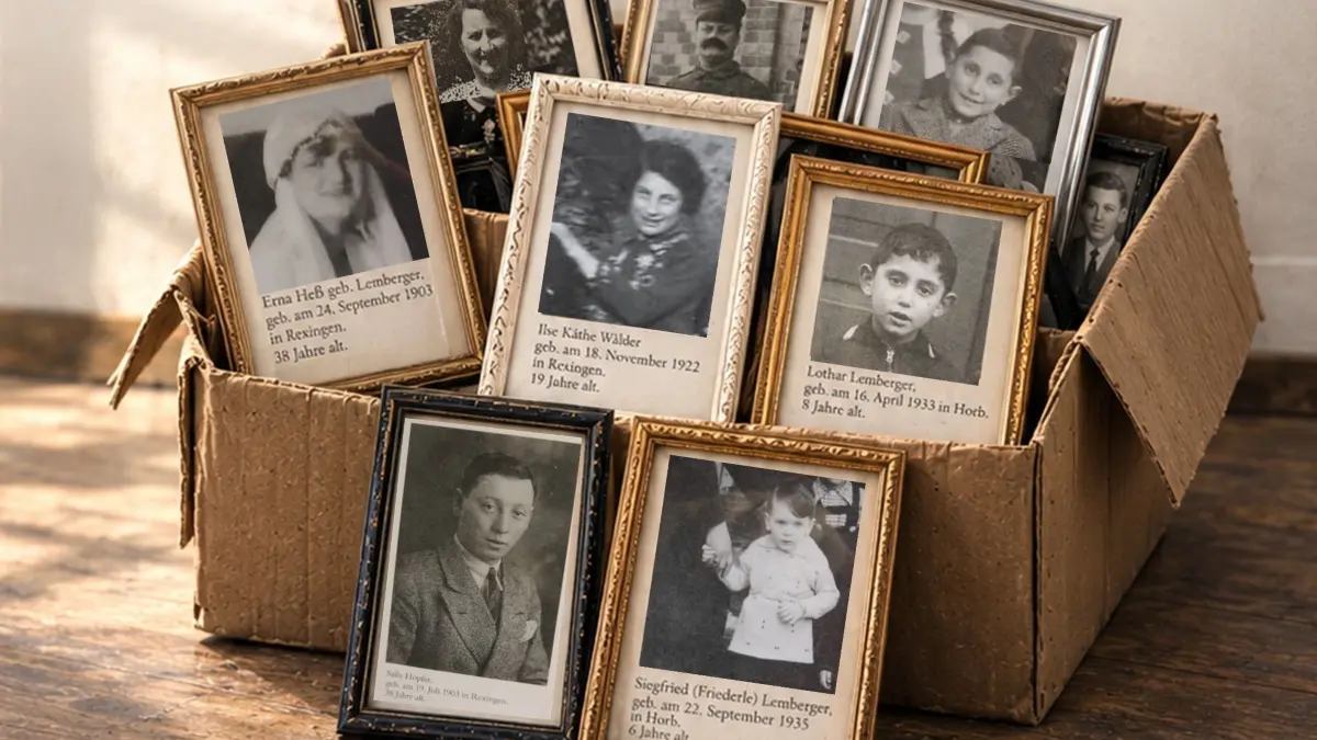 Die Ausstellung erinnert an die Ausraubung und Deportation jüdischer Familien aus Horb und den heutigen Teilorten in den Jahren 1941 und 1942.