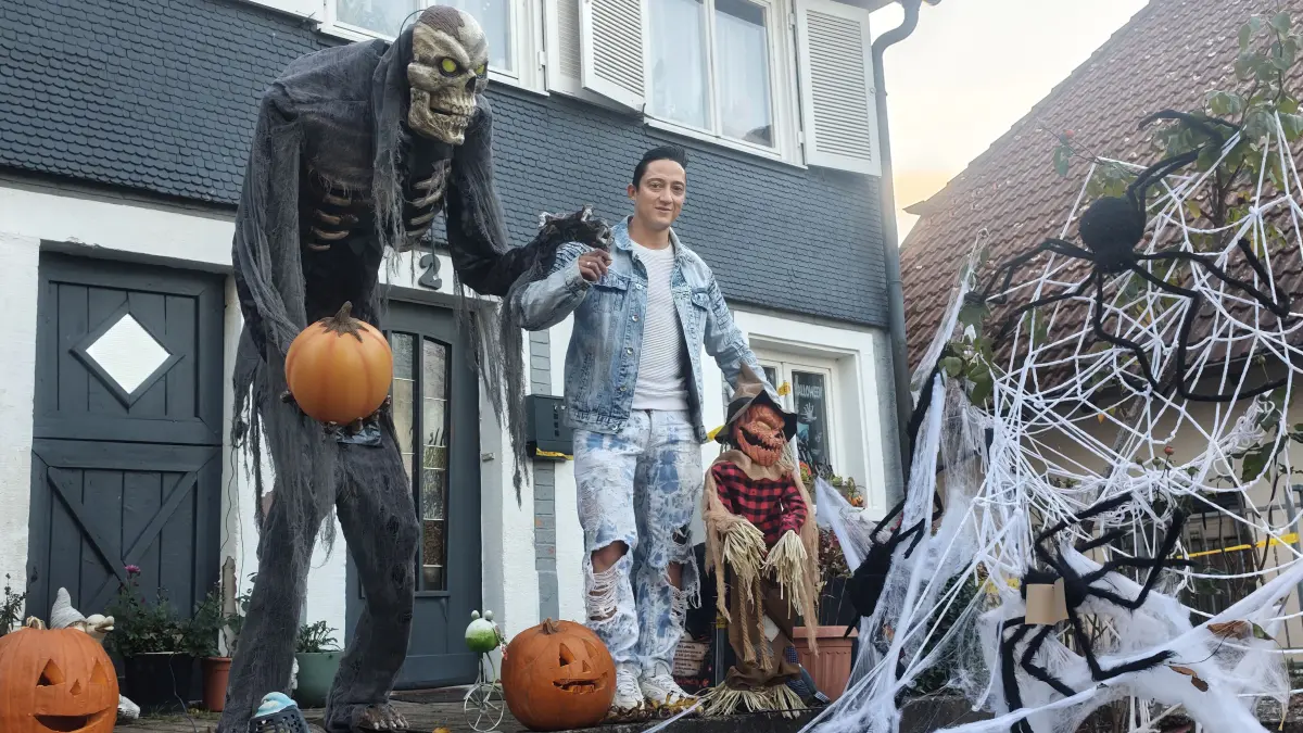 Toby Seeger heißt alle Gruselbegeisterten in seinem "Haunted Gym" willkommen.