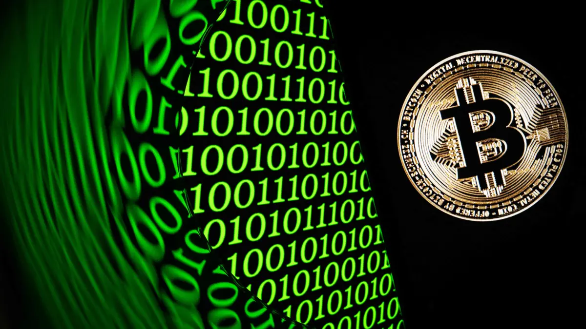 FILES-FRANCE-ECONONY-BITCOIN: (FILES) This illustration photograph taken in Mulhouse, eastern France on February 11, 2025, shows the bitcoin logo displayed on a smartphone. Bitcoin fell sharply Thursday after several sources reported a major hack of the cryptocurrency platform Binance, which said it was investigating without confirming any kind of cyberattack. (Photo by SEBASTIEN BOZON / AFP)