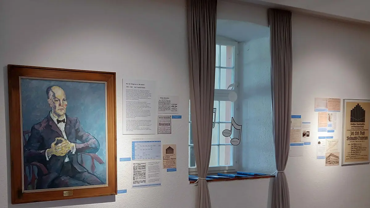 Die Ausstellung zum 100-jährigen Bestehen des Motettenchors Lörrach endet bald.
